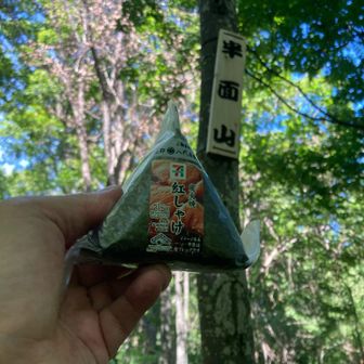 山頂看板と(^^)
そして次の山へ