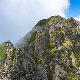 赤岩岳へ