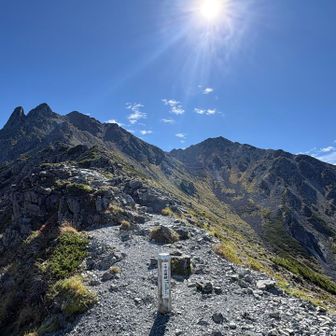 さあ槍ヶ岳に向かうぞ