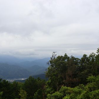富士山方面。