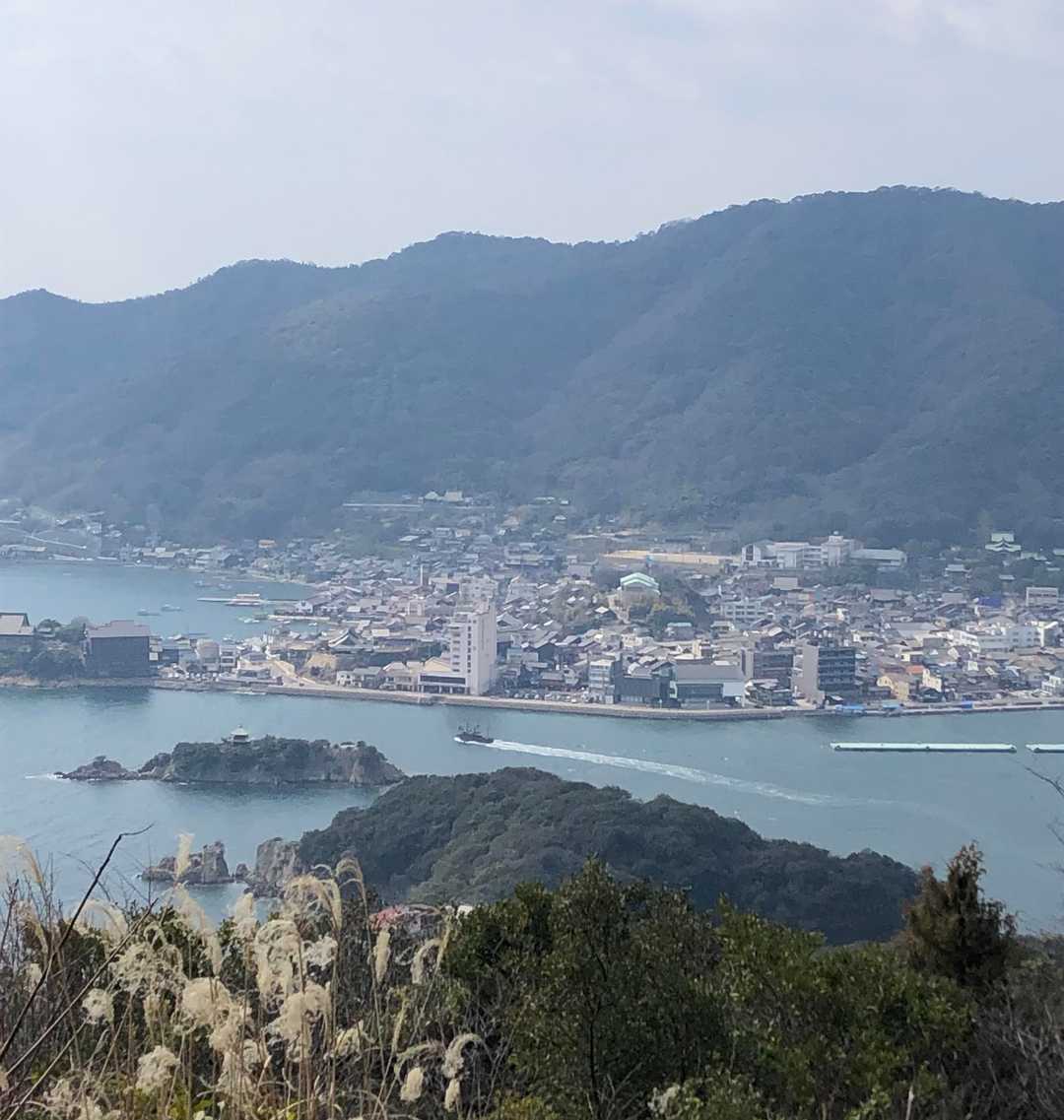 平成いろは丸が鞆の浦に向かってます