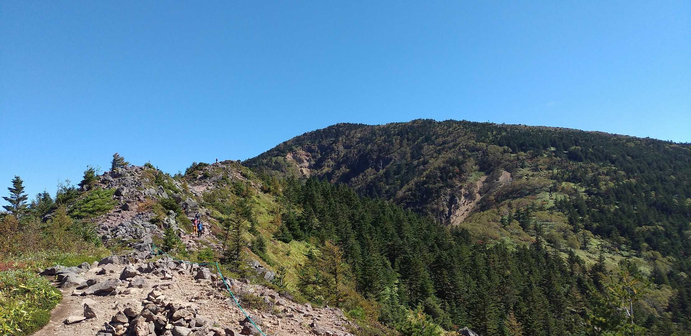 四阿山登山口-小四阿-中四阿-四阿山 往復コースの写真