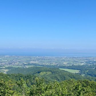 富山湾まで一気ビュー