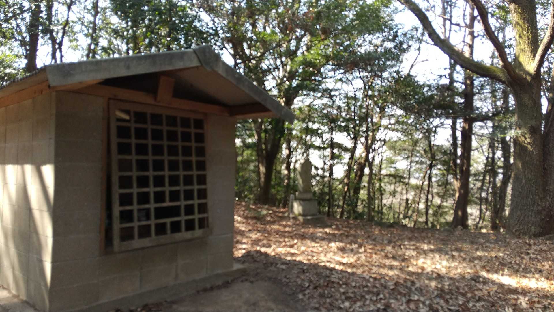 ここが熊山山頂✌️