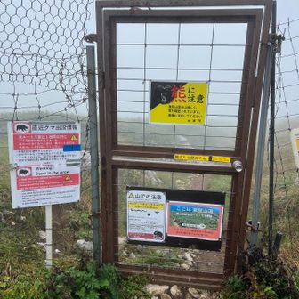 下り専用　東登山道
登ってきた時は西登山道で来た