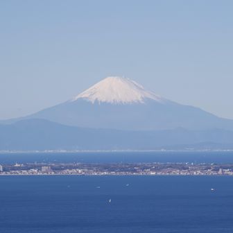 天気も良く富士山がよく見えました。