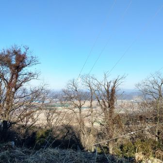 西側

木々が邪魔ですが茂平干拓地方面✨