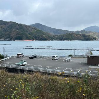 駐車場に戻ってゴール。あれ、車が増えている…？