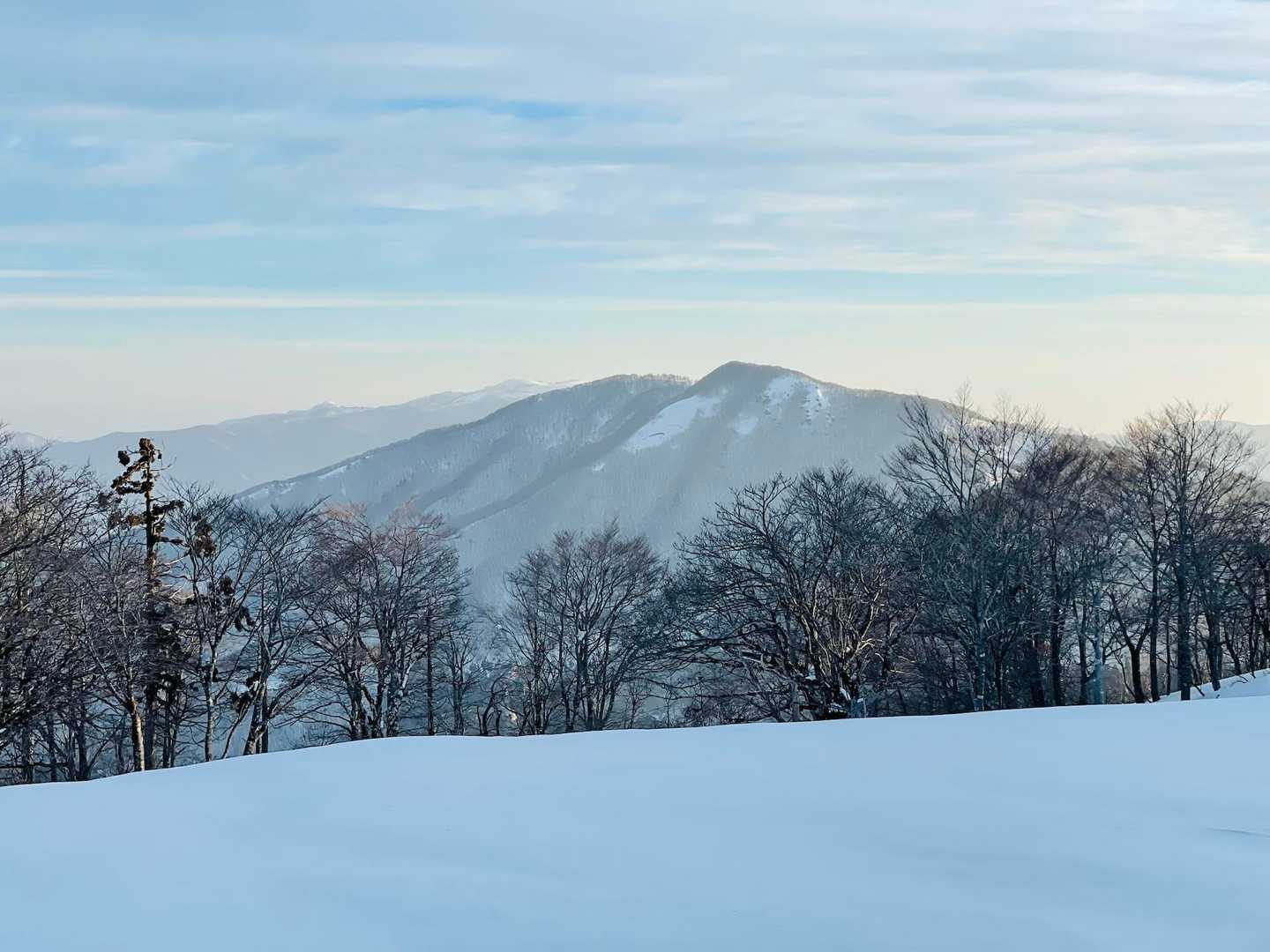 くらますの奥に氷ノ山も見えてきた✨