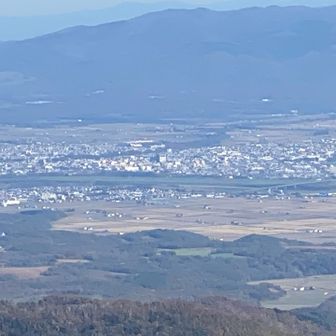 滝川市　隈根尻山から