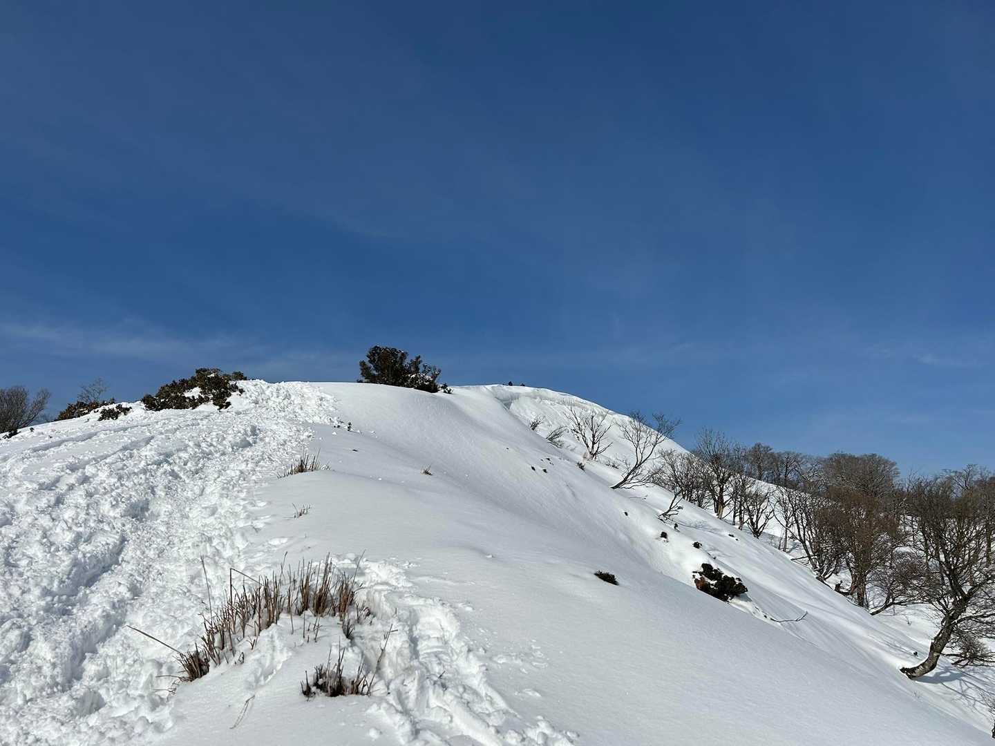 こちら方面は快晴です。