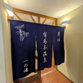 金の湯　入場制限でしたが、少し待って入れました　確かに名湯、ゆっくりできたかは？熱めを堪能しました