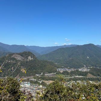 眺め良し！岩殿山が見えます