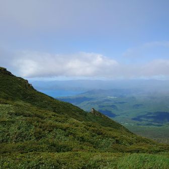 見えた！田沢湖！