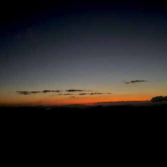 到着。今日も夕陽岳。