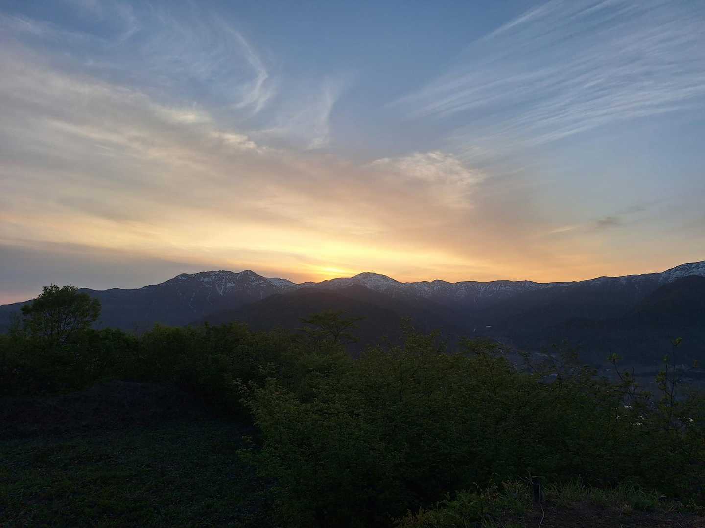 山菜を取りながら大城へ。