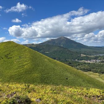 おにぎり山と涌蓋山
