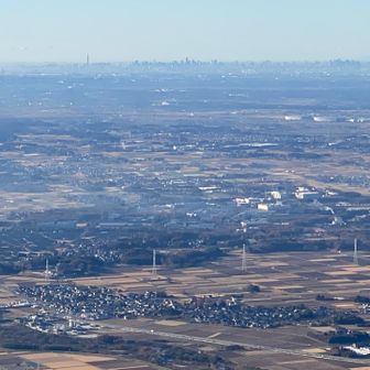 富士見展望台　東京方面