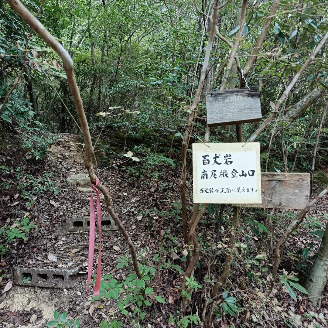 南尾根登山口から登ります⤴️