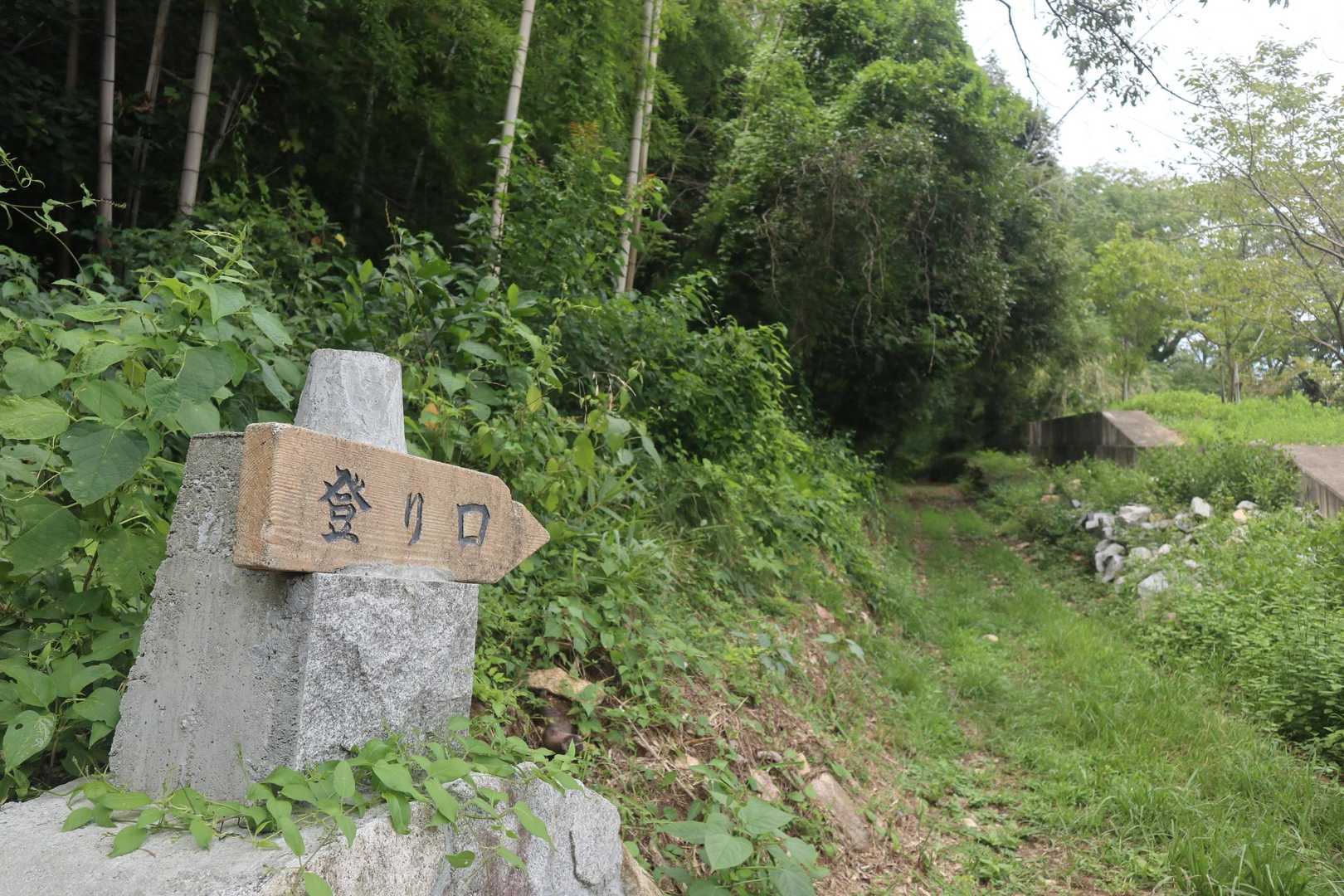 世田薬師バス停-世田薬師登山口-世田山-笠松山 往復コースの写真