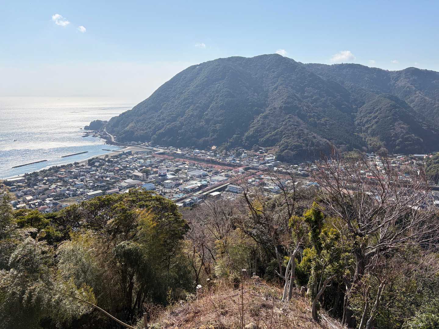 公園からの景色　南側