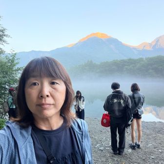 さわんどからバスに乗り、大正池で下車