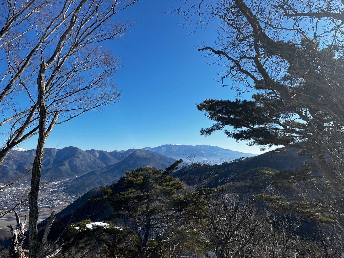 太郎山とか湯の丸山方面