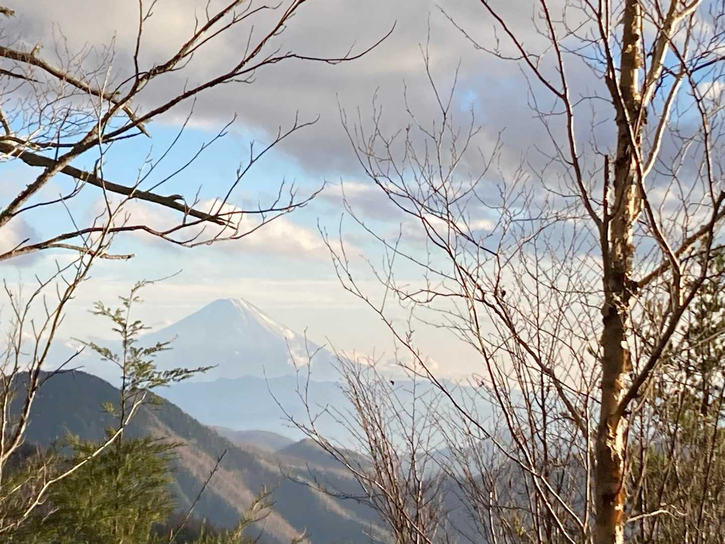みずがき山自然公園-不動滝-瑞牆山-富士見平小屋 周回コースの写真