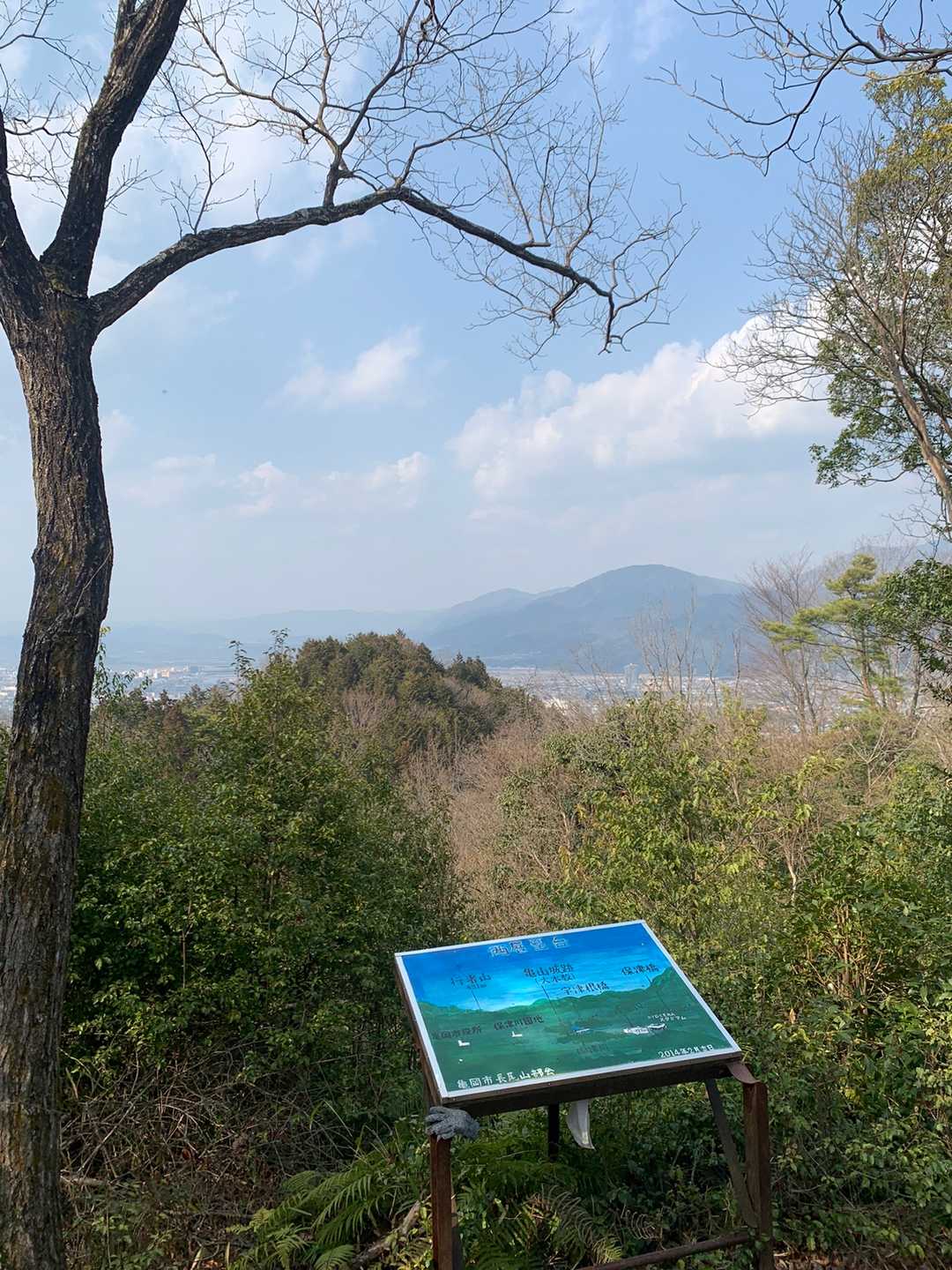 西展望台まできました！