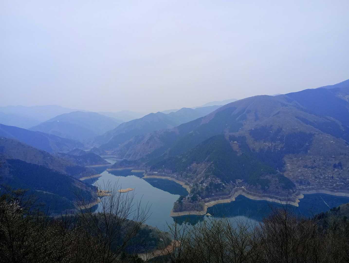 指沢山-惣岳山-御前山-クロノ尾山-鞘口山-愛宕山-奥多摩 縦走コースの写真