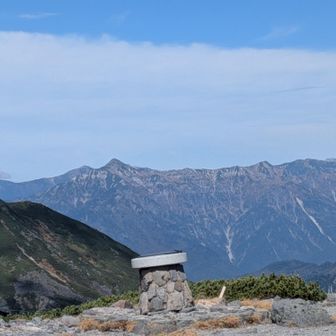 大黒岳から見た黒部五郎岳、笠ヶ岳、双六岳、三俣蓮華岳。
畳平からバス🚌に乗って下山へ。