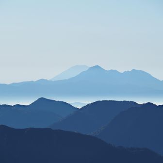 富士山のサービスショット付き