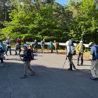 鈴鹿スカイライン武平峠西の駐車場からスタート