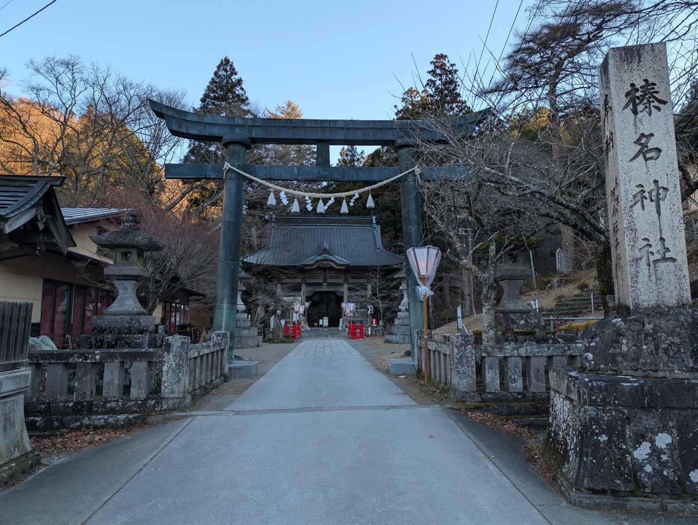 関東屈指のパワースポット。榛名神社から東に歩きます👣