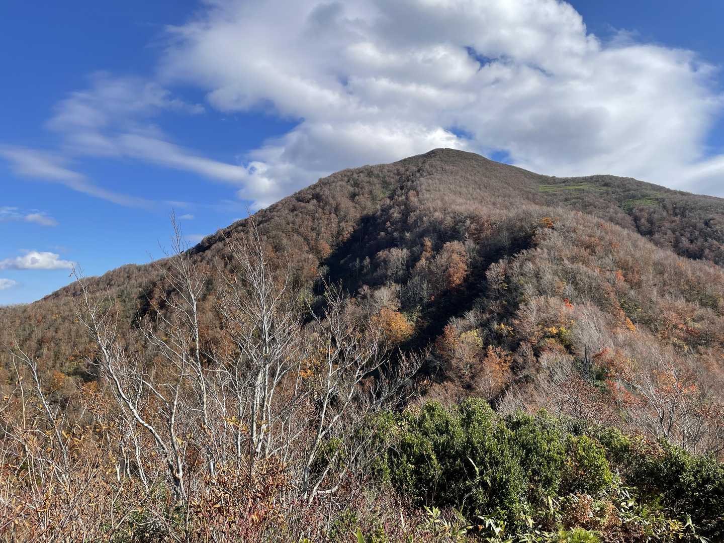 三沢山から面白山　気になる北尾根