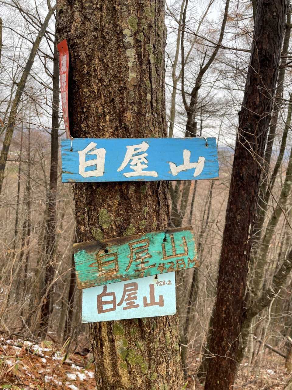 白屋山の写真