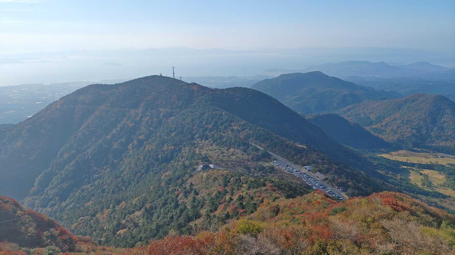 仁田峠駐車場の先の野岳⛰️