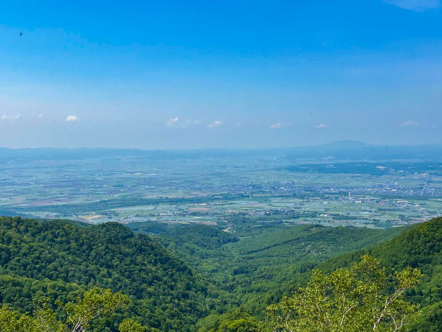 ちょっと霞がなければきっとクリアでもっと綺麗な景色だと思う😊