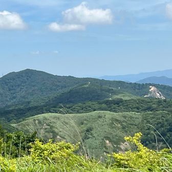 赤坂山方面。