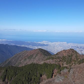 新居浜の街が一望に