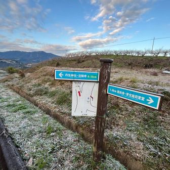 日輪寺までもうちょっと
地元の方に気をつけて行きな〜と励まされる。