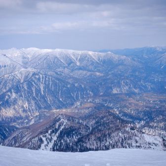 かなりの斜度だなと振り返る
