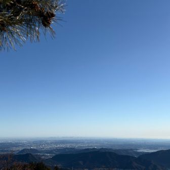 恐る恐る😱登った展望台からの眺望👀