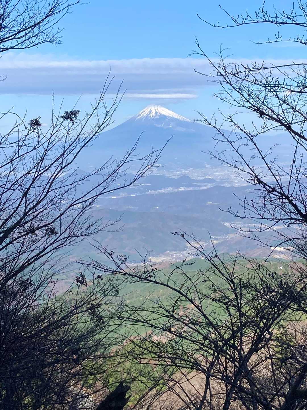 『富士山』今日は綺麗に見える。