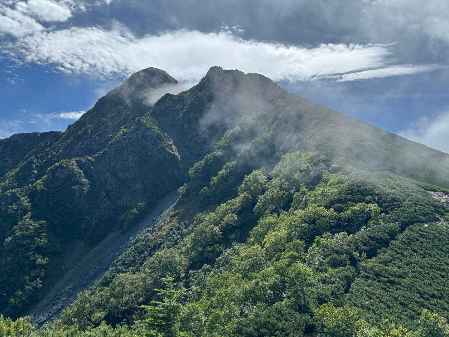 塩見岳往復 | 日本一高い峠から、南アルプスのヘソと呼ばれる絶景尽くしの百名山への写真