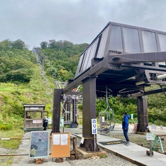 朝8時過ぎに姥沢駐車場（1日1000円）に到着し、準備をして出発🥾
駐車場の気温は17℃でしたが風があって寒く感じました😨
これからは防寒対策も必須ですね☝️

そんな訳（？）でシニアは本日もリフト（往復1800円）利用のシニアスタイルで楽々登山😅