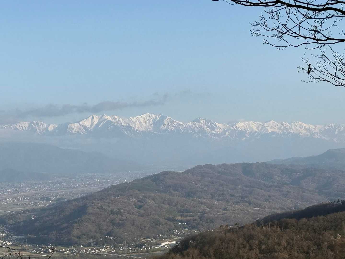安曇野の人はこの景色が日常なんだー
羨ましい〰️