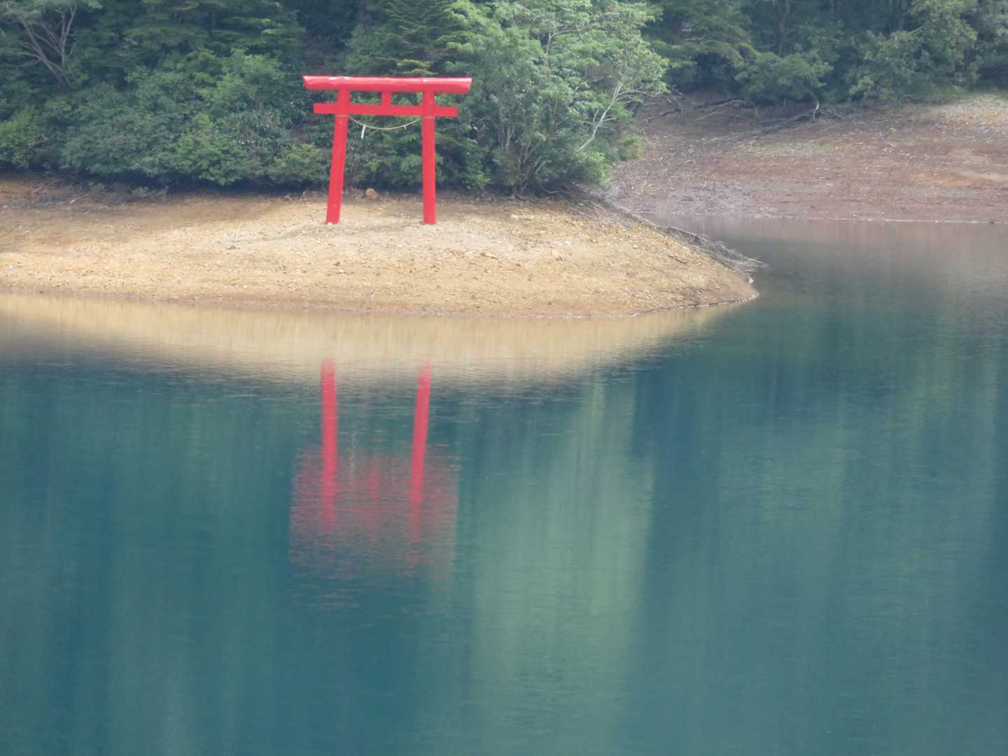 影鳥居が。。。