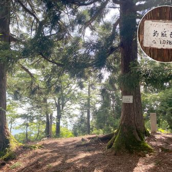 釣瓶岳
1098ｍ
眺望はありません