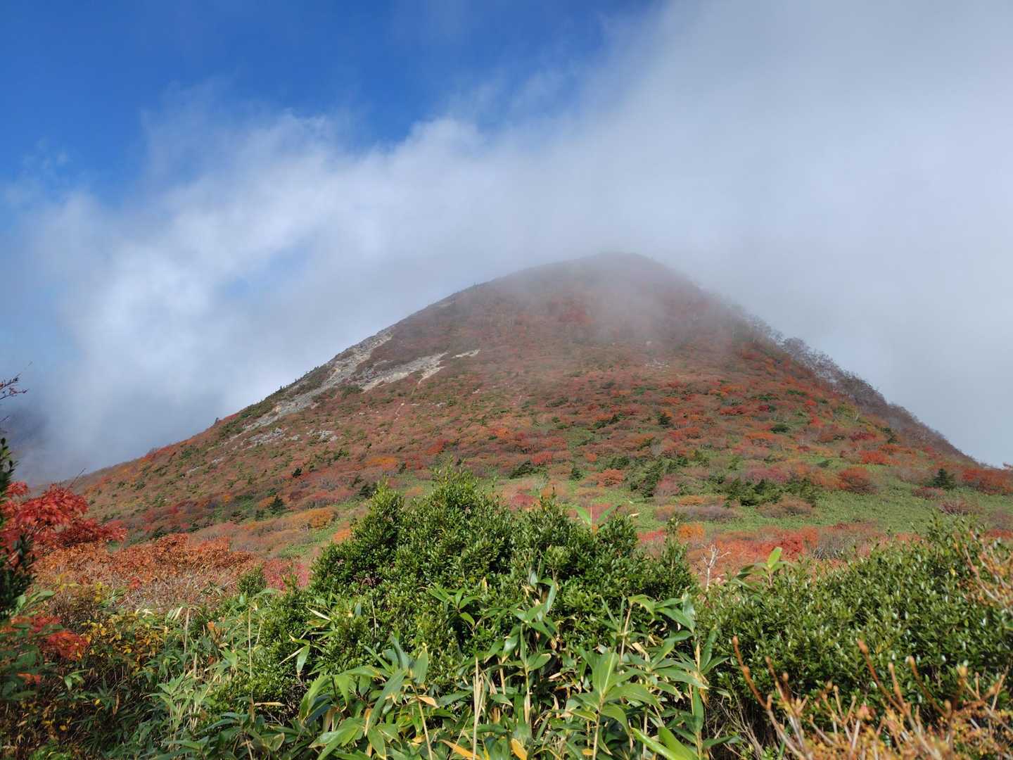 安達太良山登山口-旧土湯峠-鬼面山 往復コースの写真